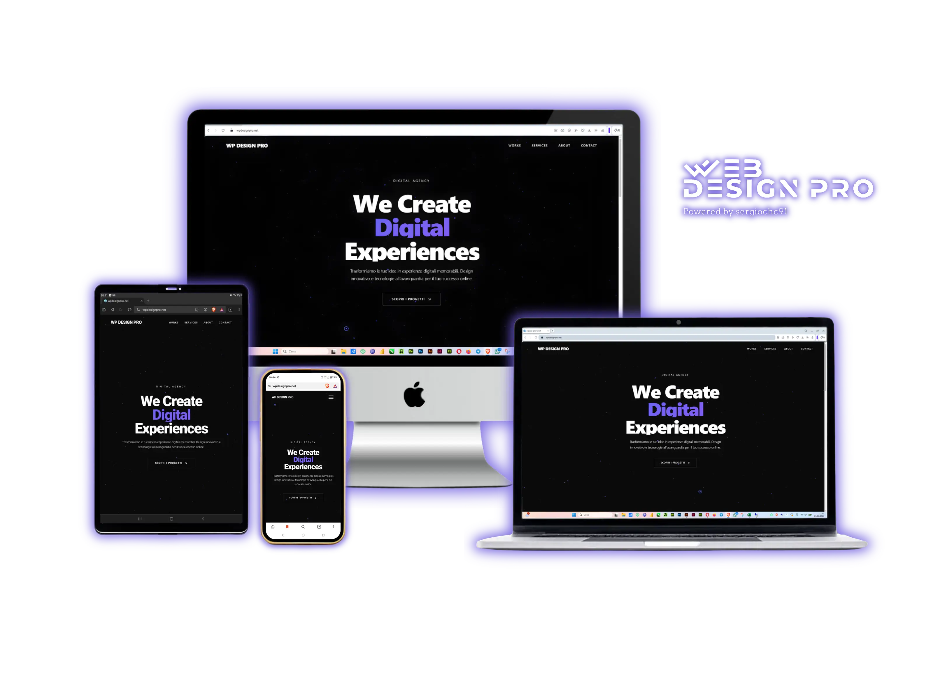 WP Design Pro — sito web agenzia costruito su Cloudflare Pages senza page builder